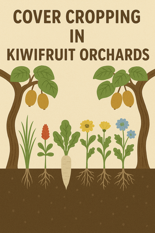 Cover Cropping in Kiwifruit Orchards