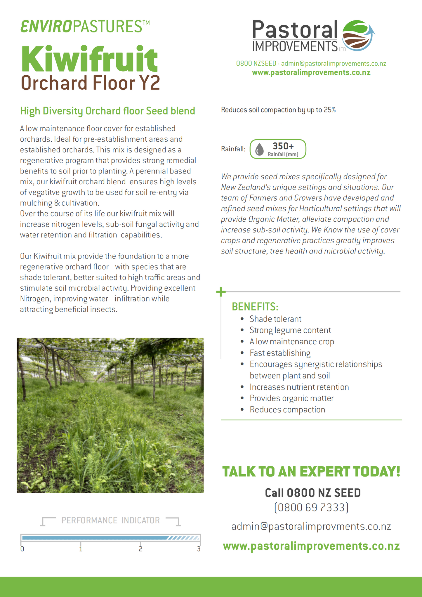 Kiwifruit Orchard Floor Mix