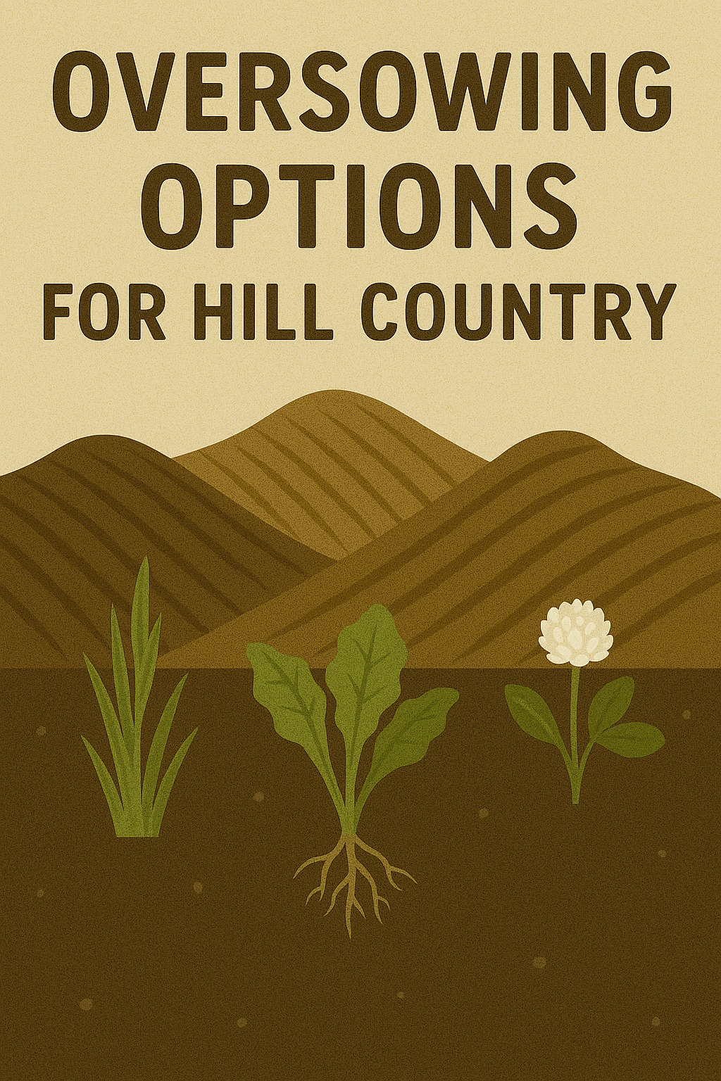 Oversowing Options for Hill Country
